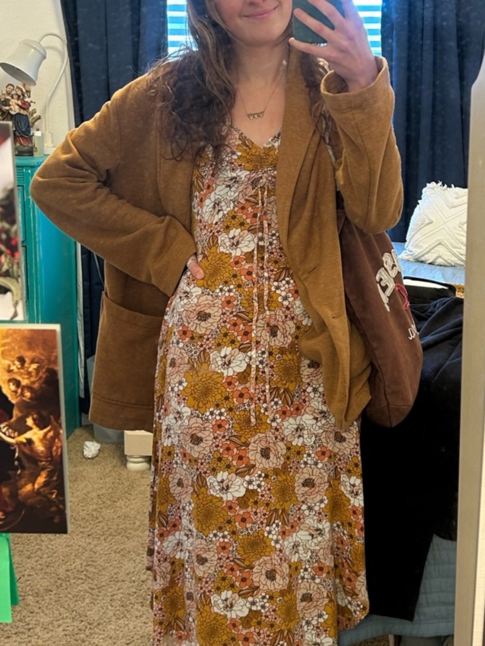 Universal Thread Tan Fleece-Lined Jacket